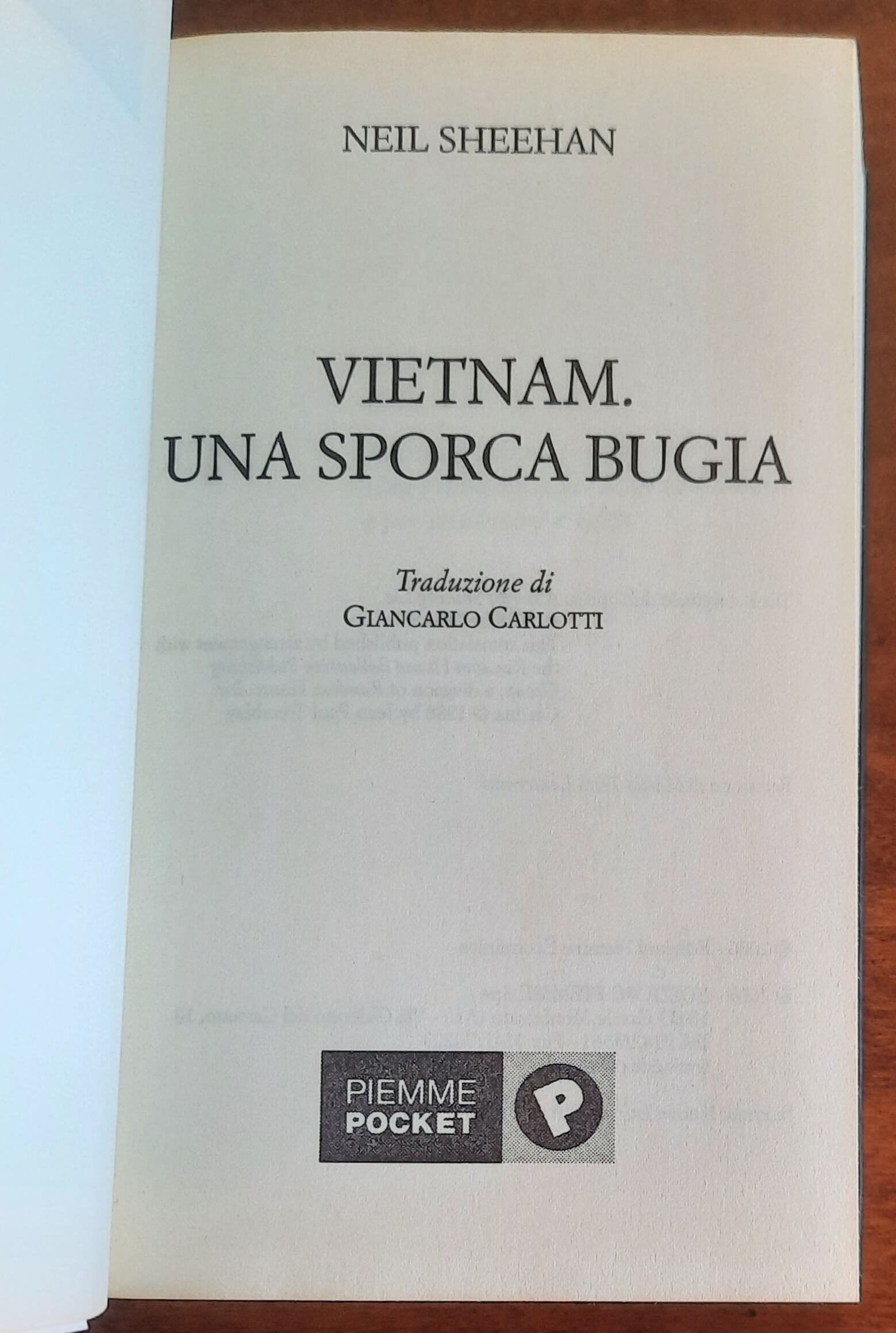 Vietnam. Una sporca bugia - Piemme