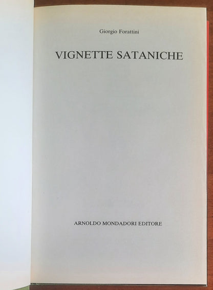 Vignette sataniche - di Giorgio Forattini - Mondadori