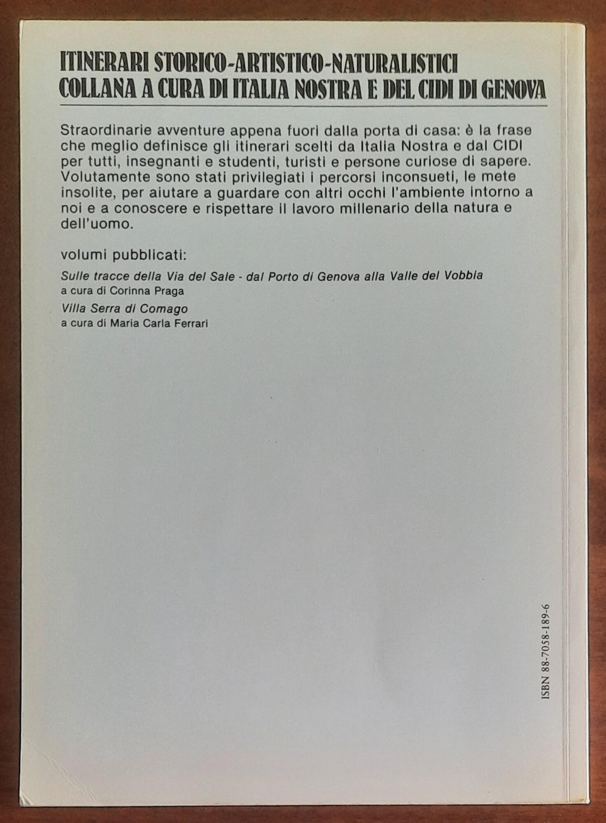 Villa Serra di Comago - Sagep Editrice