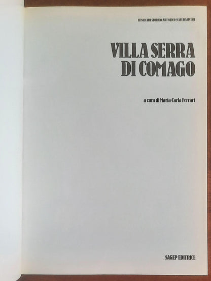 Villa Serra di Comago - Sagep Editrice