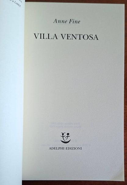 Villa Ventosa - di Anne Fine - Adelphi