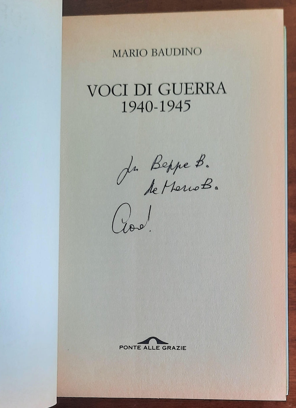 Voci di guerra. 1940-1945. Sette storie d’amore e di coraggio