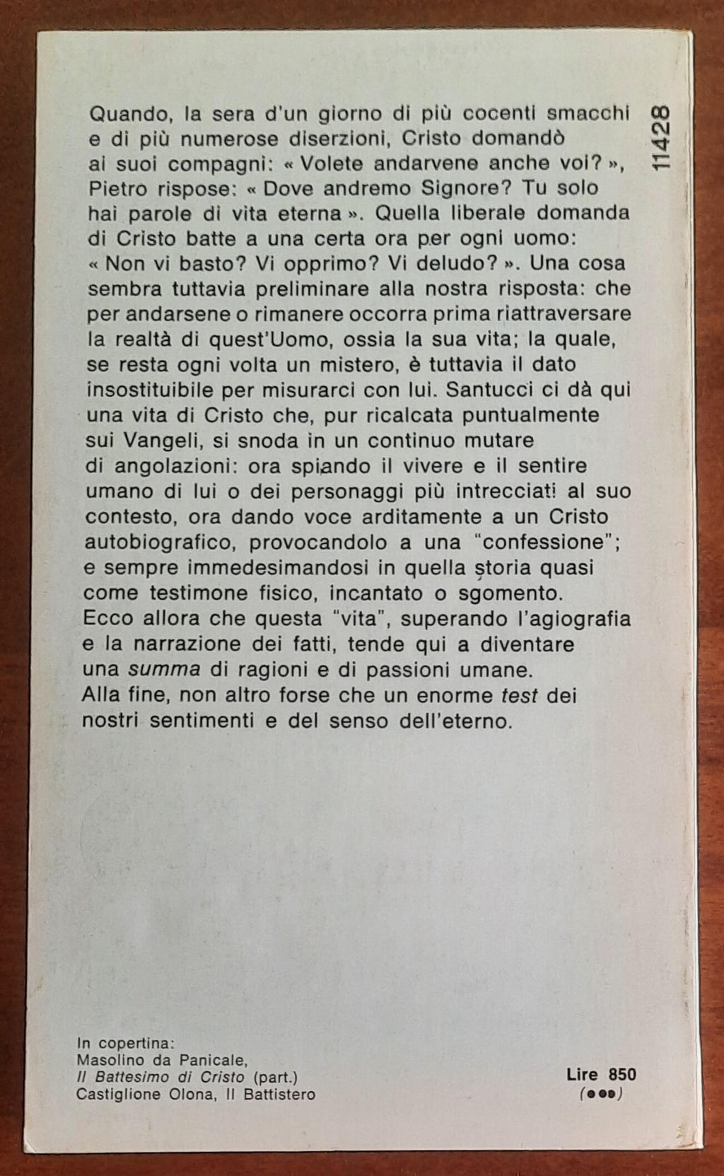 Volete andarvene anche voi? Una vita di Cristo