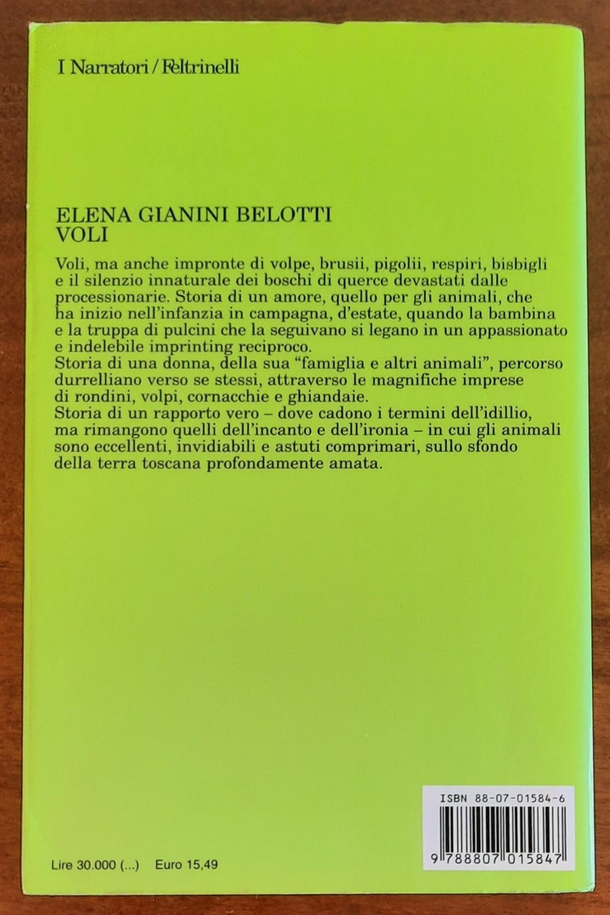 Voli - di Elena Gianini Belotti - Feltrinelli