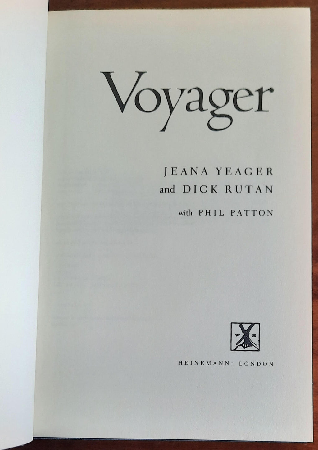 Voyager. The Flying Adventure of a Lifetime