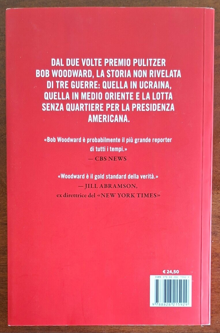War. Al centro dei conflitti, al cuore del potere - Bob Woodward - Solferino