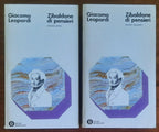 Zibaldone di pensieri - 2 vol. - di Giacomo Leopardi - Mondadori Oscar