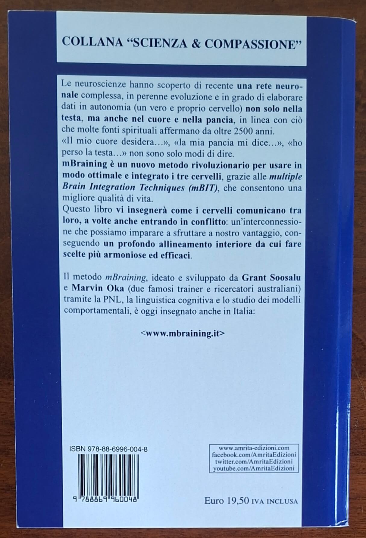mBraining. Armonizzare i 3 cervelli. Cervello, cuore, intestino
