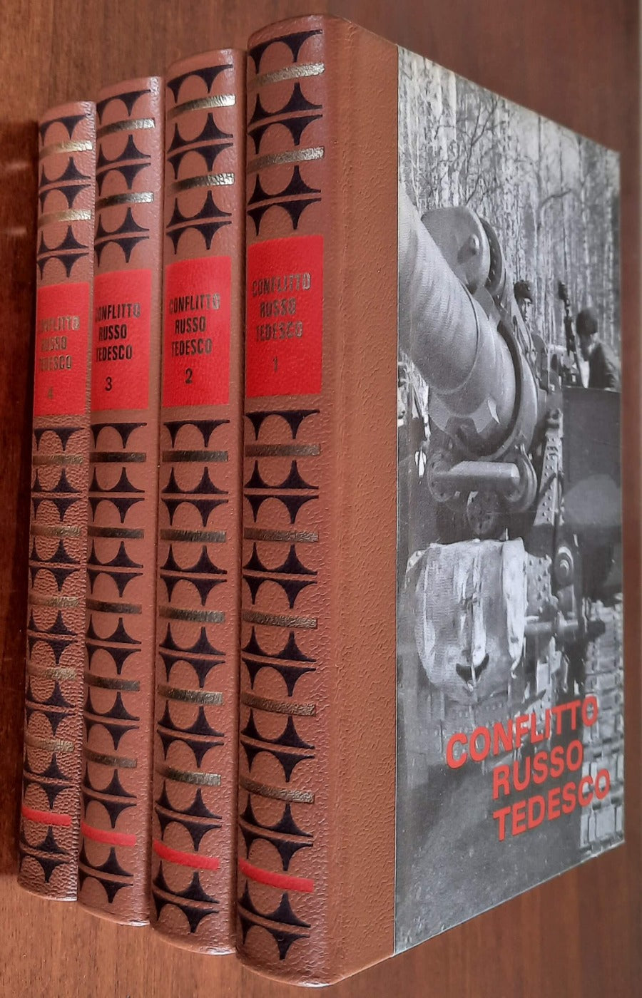 Il conflitto Russo Tedesco - 4 volumetti - Ed. Ferni - 1974