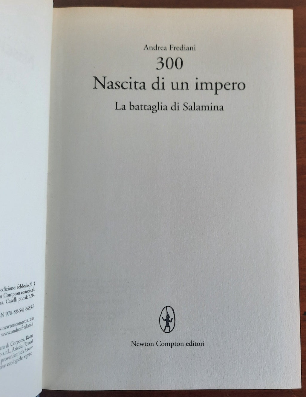 300. Nascita di un impero. La battaglia di Salamina - Libreria Biellese