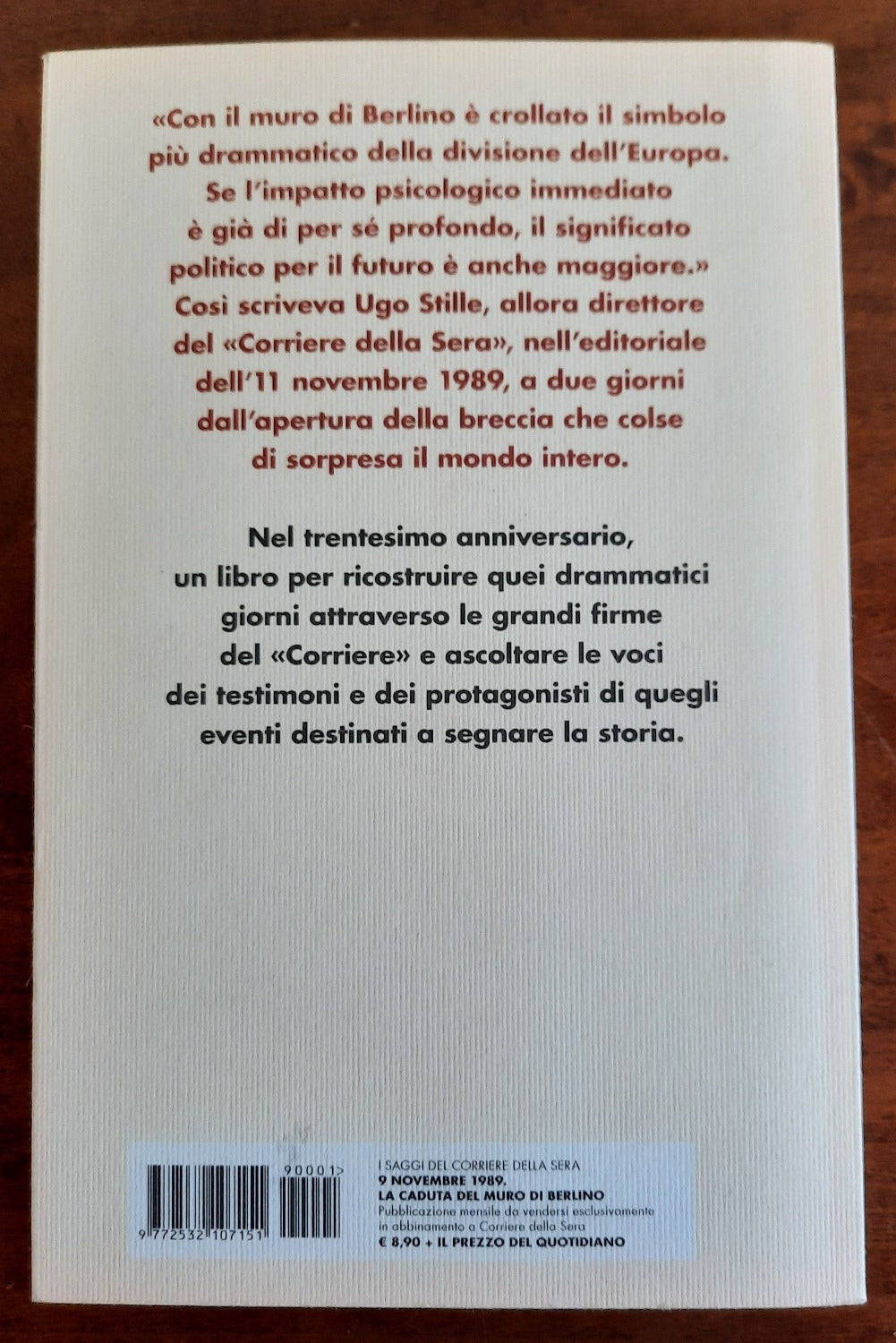 9 dicembre 1989. La caduta del Muro di Berlino - Libreria Biellese