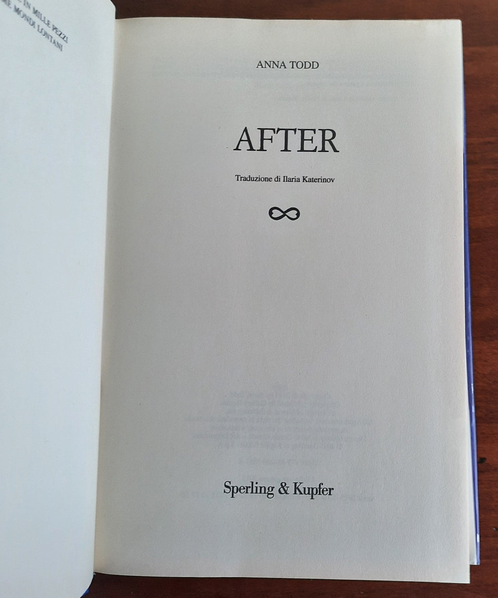 After - Anna Todd - Libreria Biellese