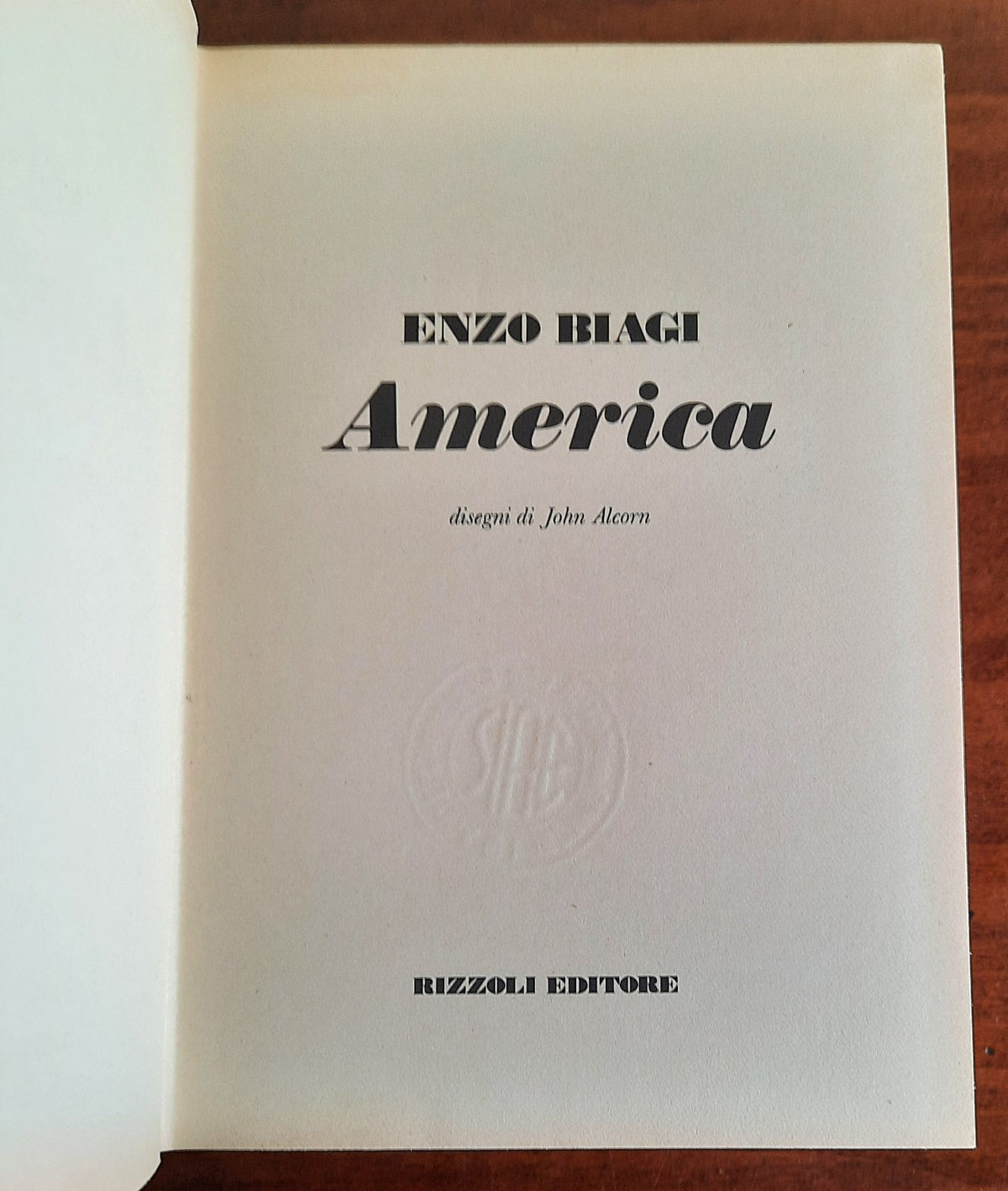 America - Enzo Biagi - Libreria Biellese