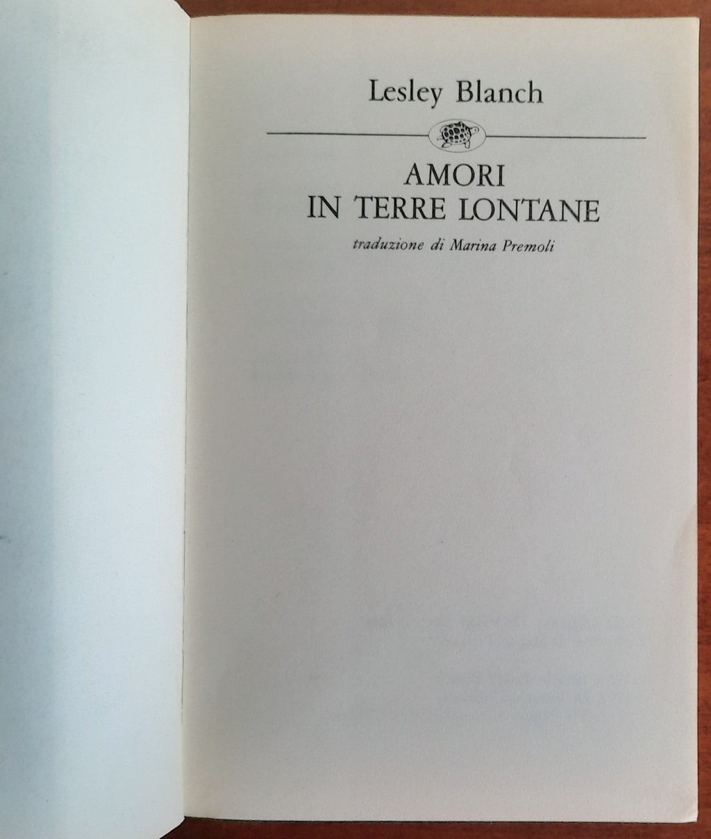 Amori in terre lontane - Libreria Biellese