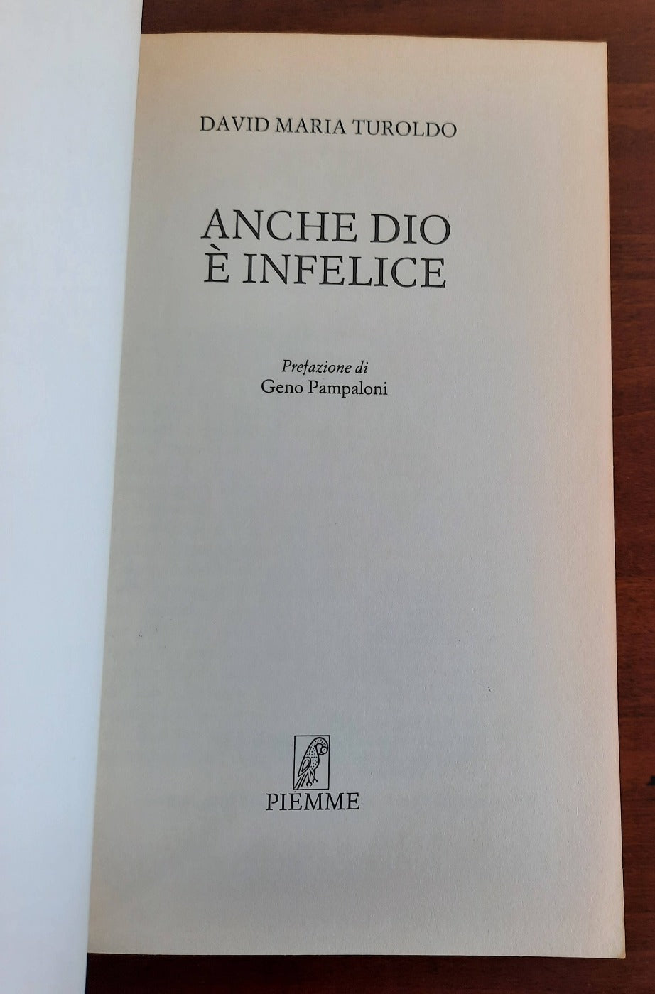 Anche Dio è infelice - Libreria Biellese