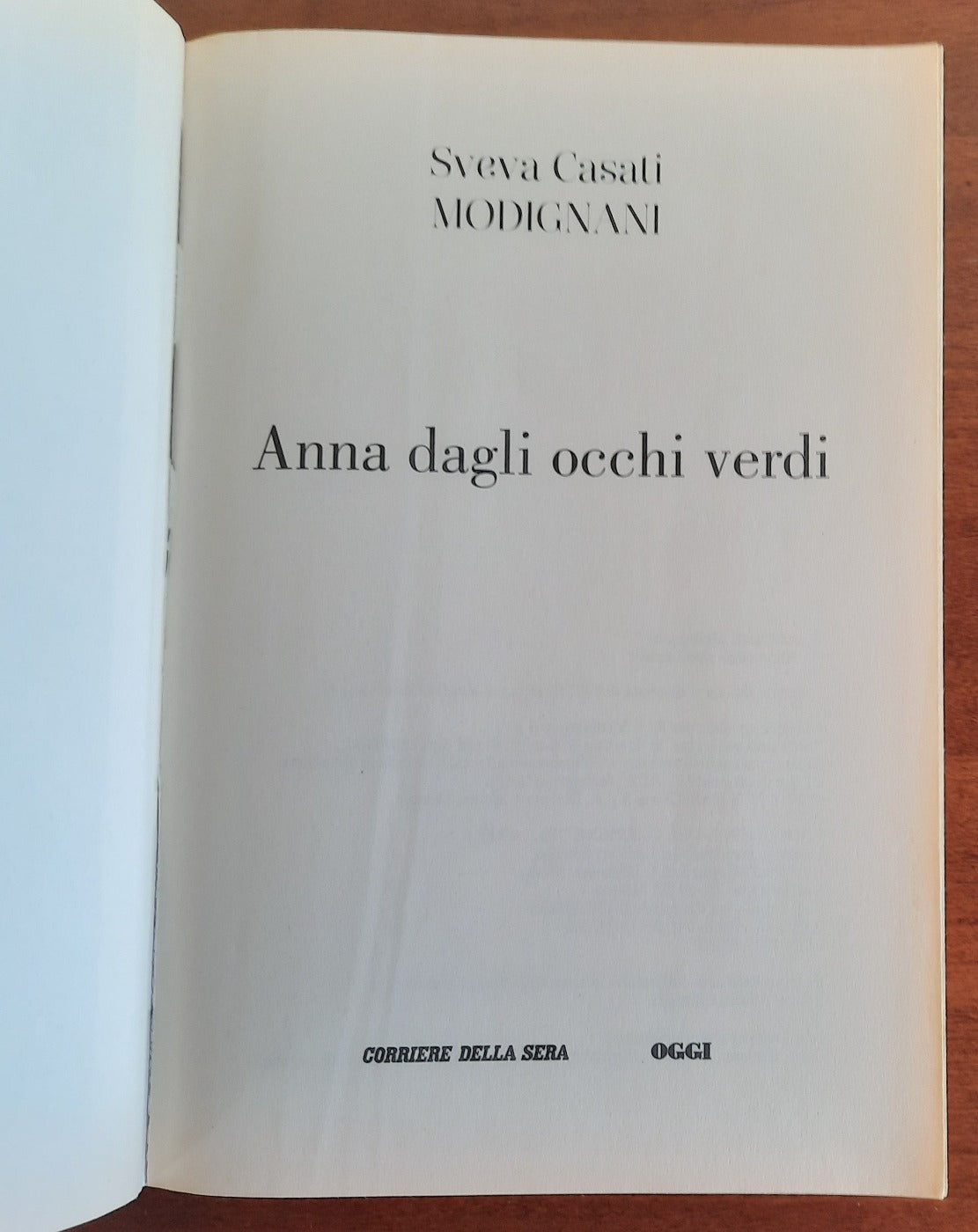 Anna dagli occhi verdi