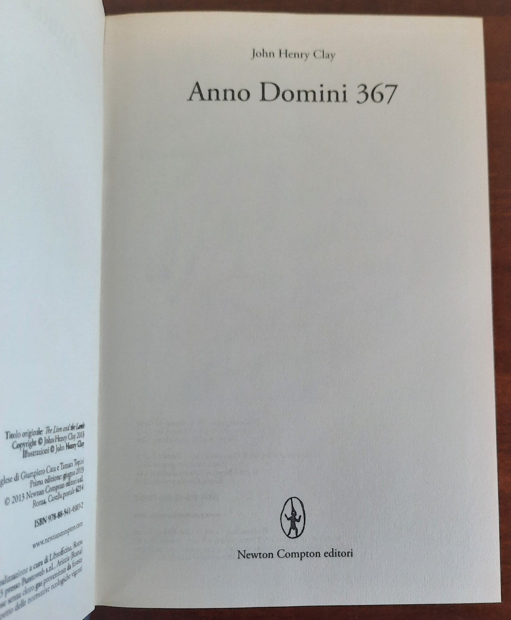 Anno Domini 367 - Libreria Biellese