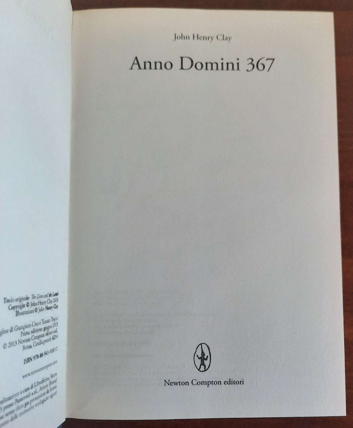 Anno Domini 367 - Libreria Biellese