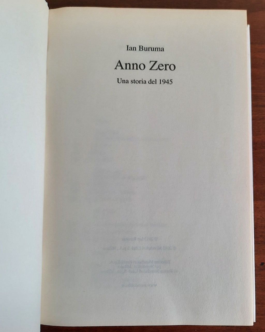 Anno zero. Una storia del 1945 - Libreria Biellese