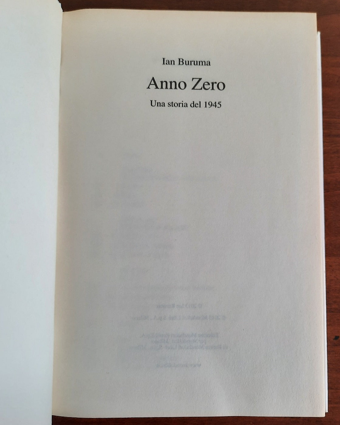 Anno zero. Una storia del 1945