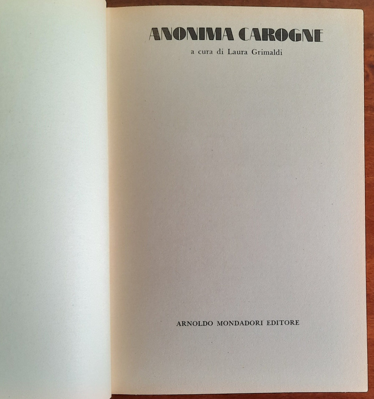 Anonima carogne - Libreria Biellese