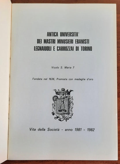 Antica Università dei Mastri minusieri ebanisti legnaiuoli e carrozzai di Torino