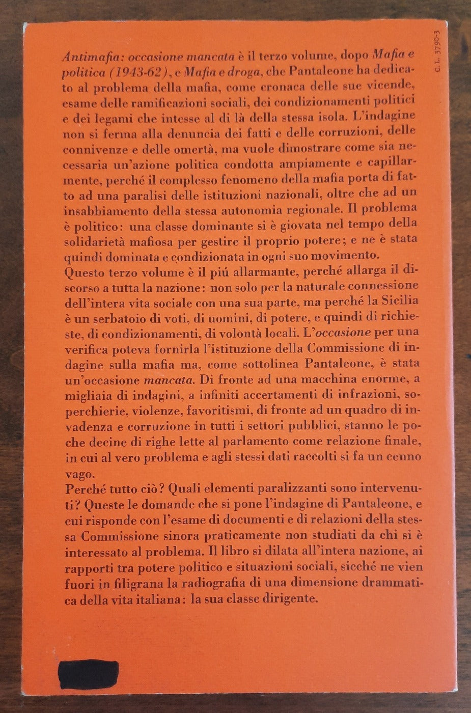 Antimafia occasione mancata - Libreria Biellese