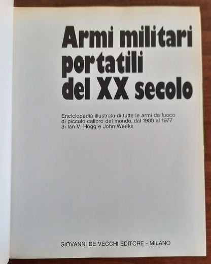 Armi militari portatili del XX secolo