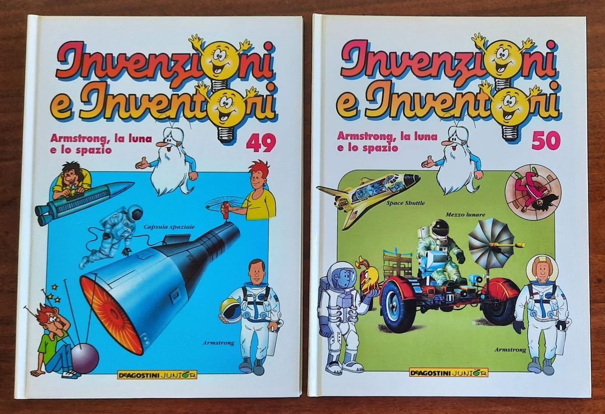 Armstrong, la luna e lo spazio - De Agostini Junior - Libreria Biellese