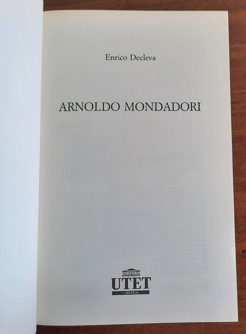 Arnoldo Mondadori - UTET - Libreria Biellese