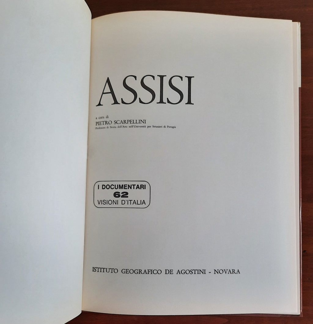 Assisi - De Agostini - Libreria Biellese