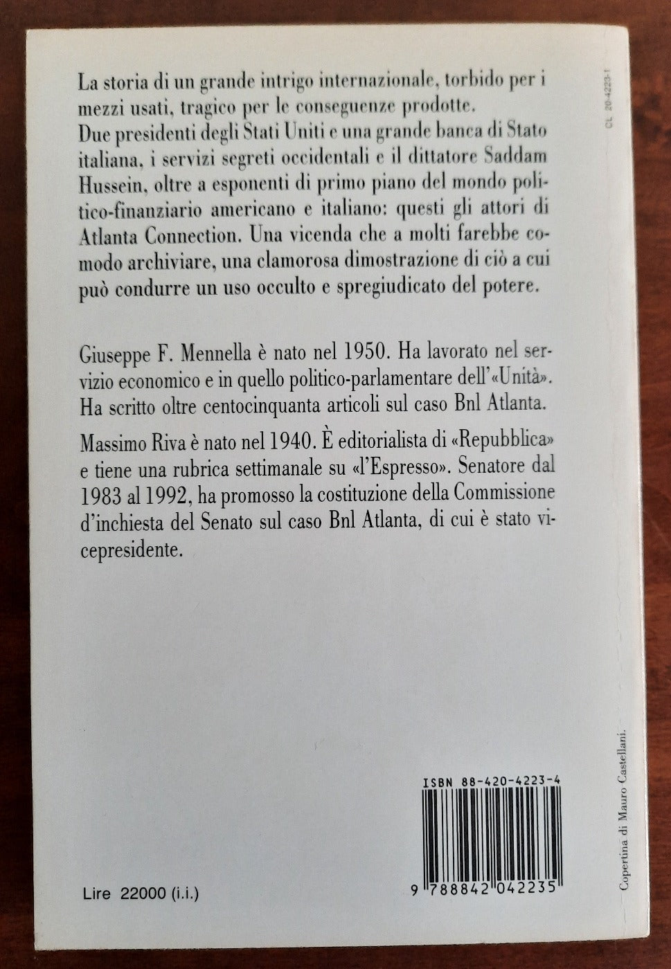 Atlanta Connection. Un grande intrigo politico-finanziario - Libreria Biellese
