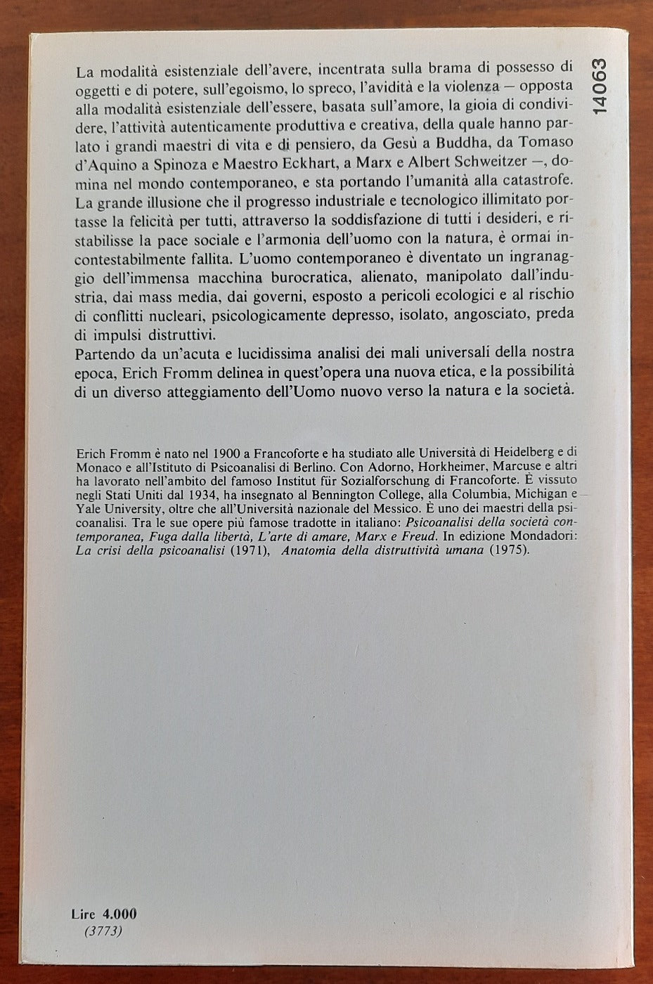 Avere o essere ? - Libreria Biellese
