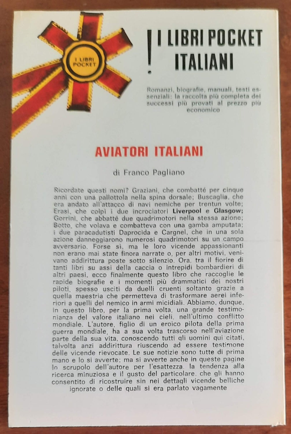 Aviatori italiani - Longanesi - 1969 - Libreria Biellese