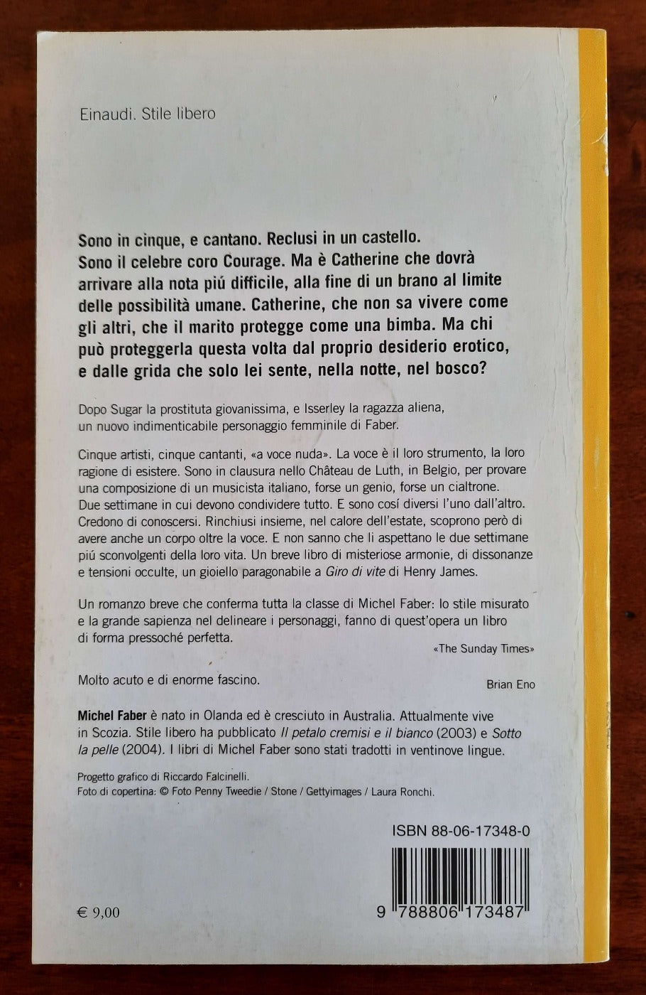 A voce nuda - Einaudi - 2005 - Libreria Biellese