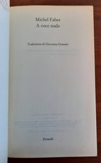 A voce nuda - Einaudi - 2005 - Libreria Biellese