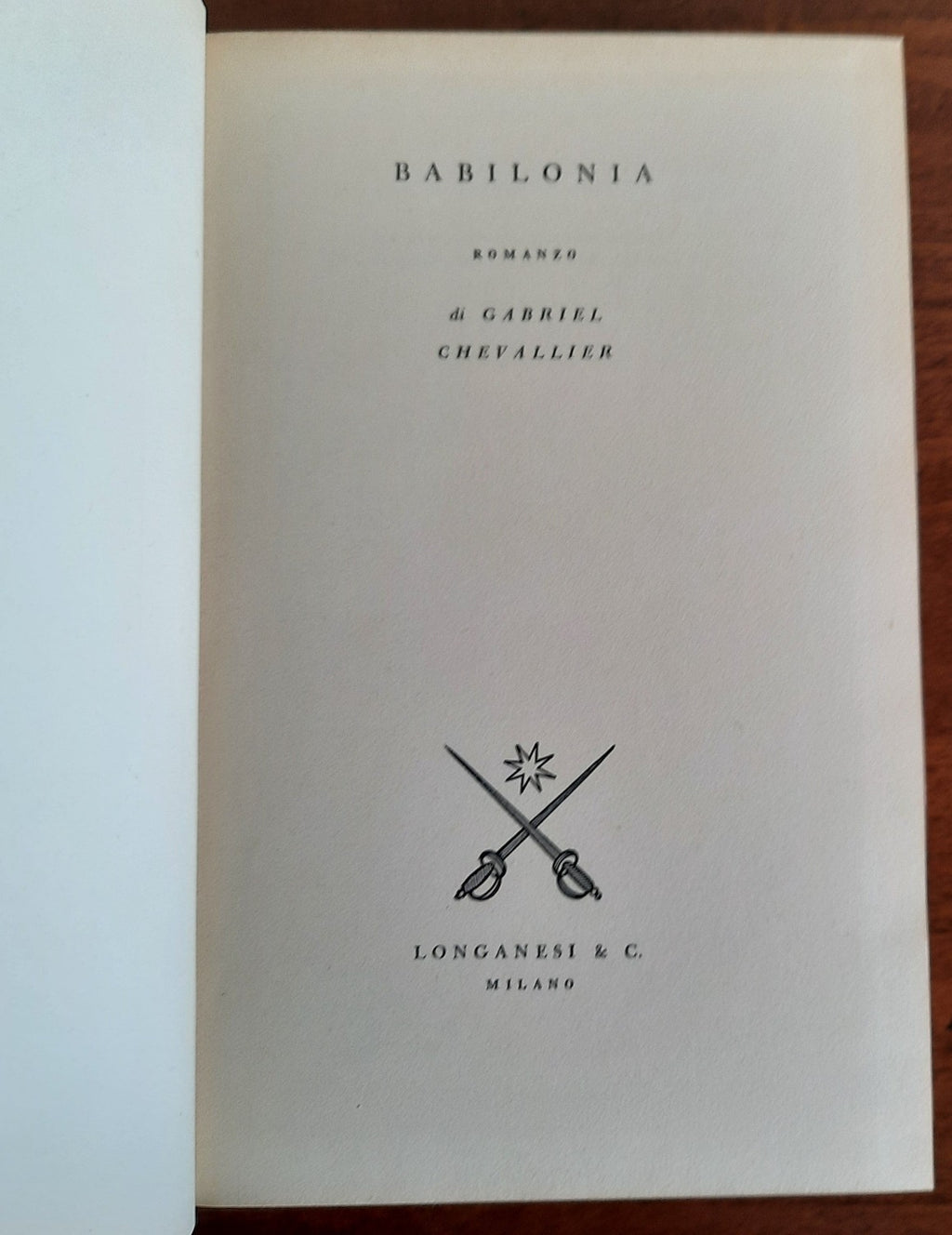 Babilonia - Longanesi & C. - Libreria Biellese