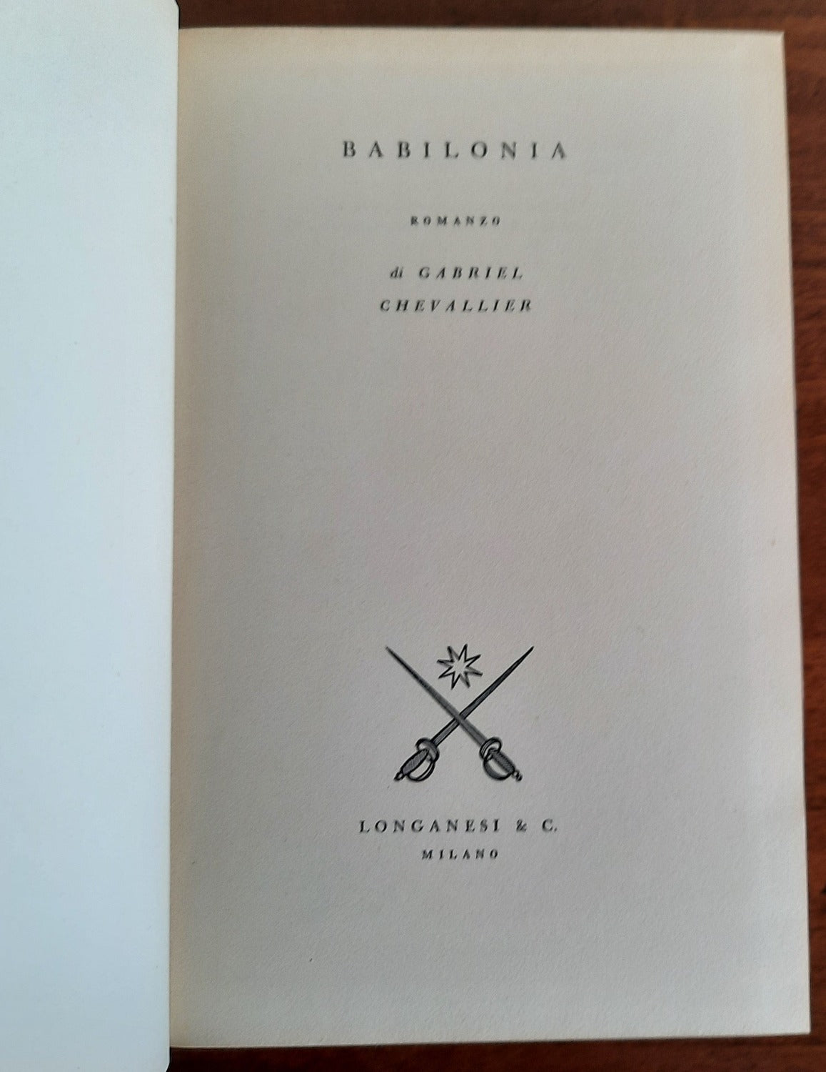 Babilonia - Longanesi & C. - Libreria Biellese
