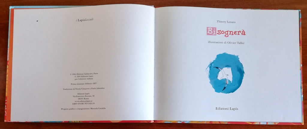 Bisognerà - Edizioni Lapis - Libreria Biellese