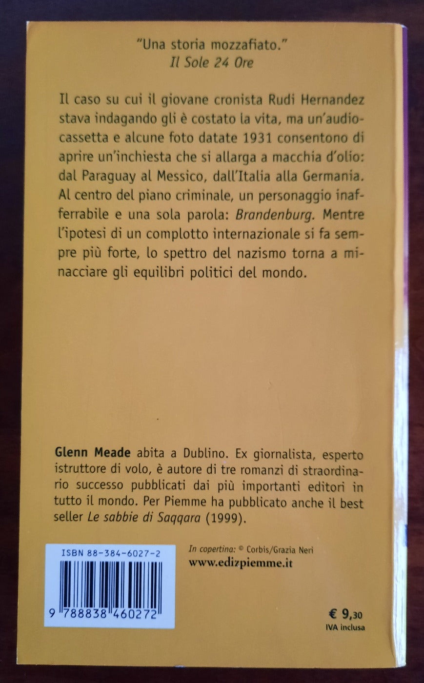 Brandenburg - Glenn Meade - Piemme - Libreria Biellese