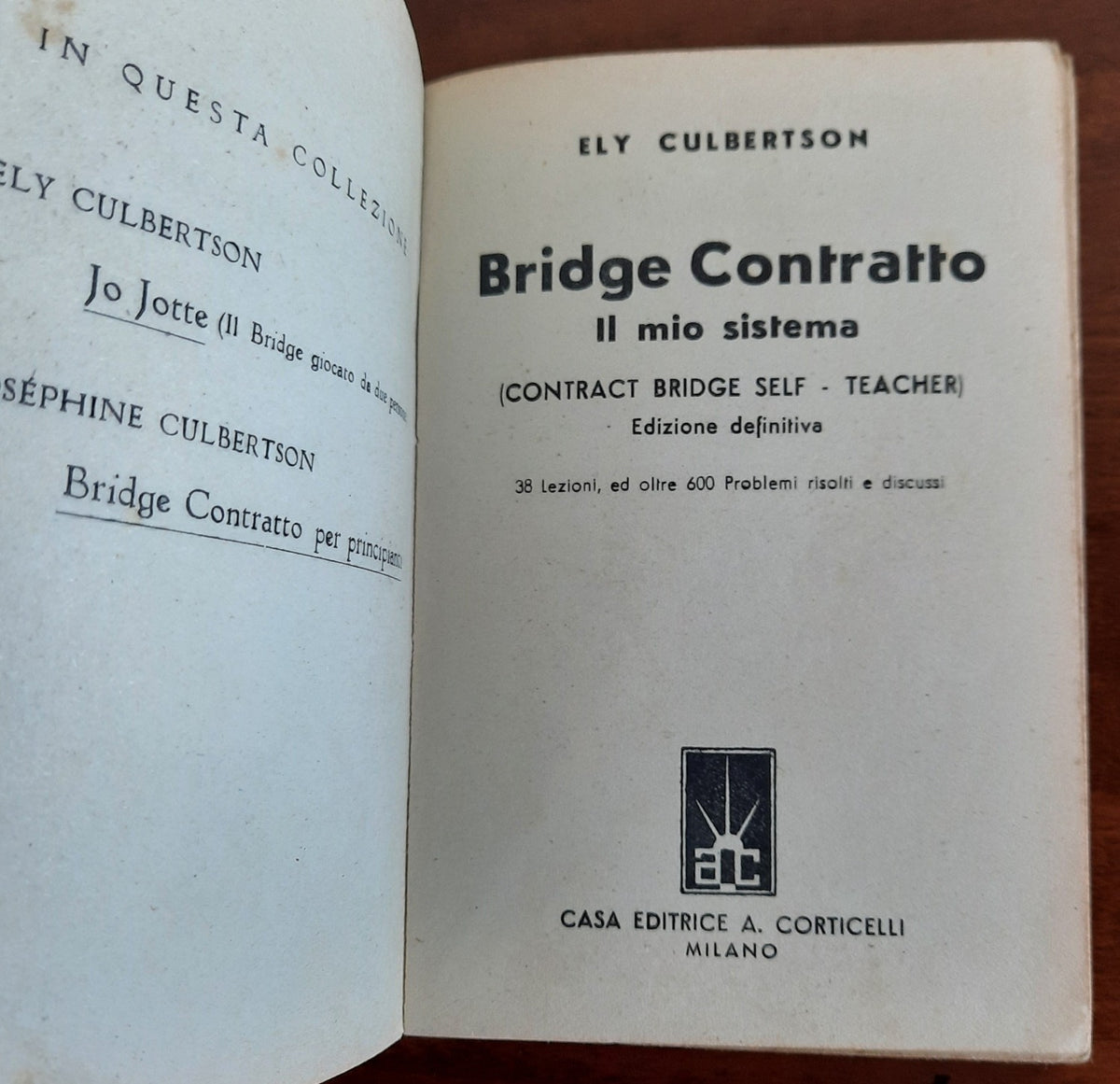 Bridge contratto. Il mio sistema - Libreria Biellese