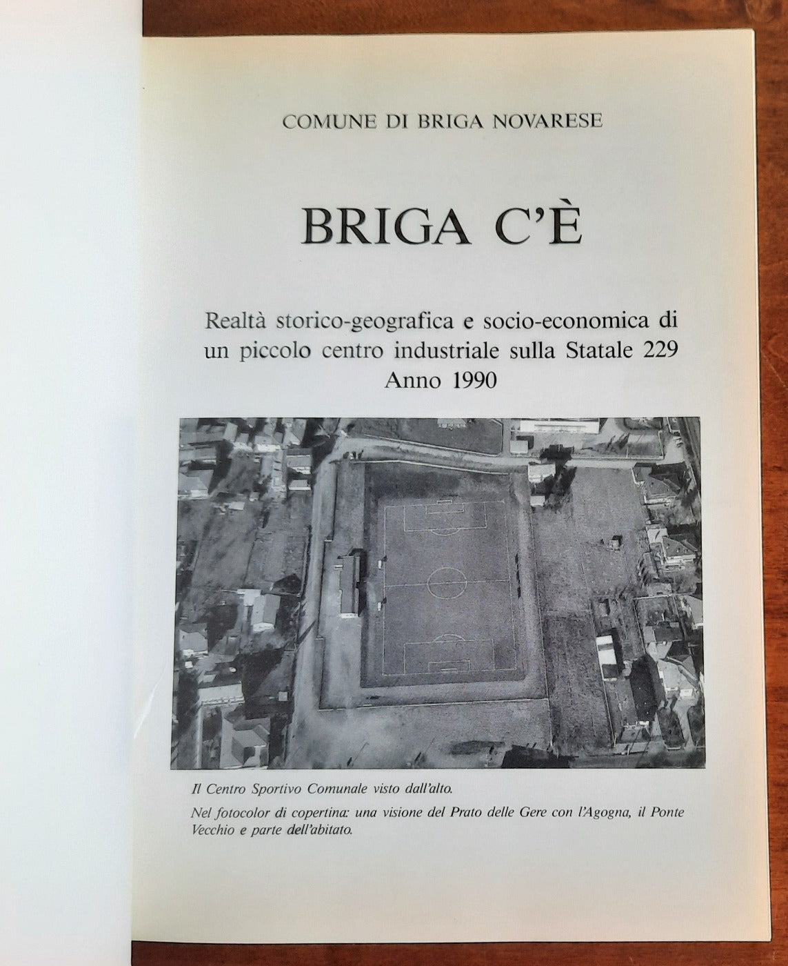 Briga c’è. Realtà storico-geografica e socio-economica di un piccolo centro industriale sulla Statale 229. Anno 1990 - Libreria Biellese