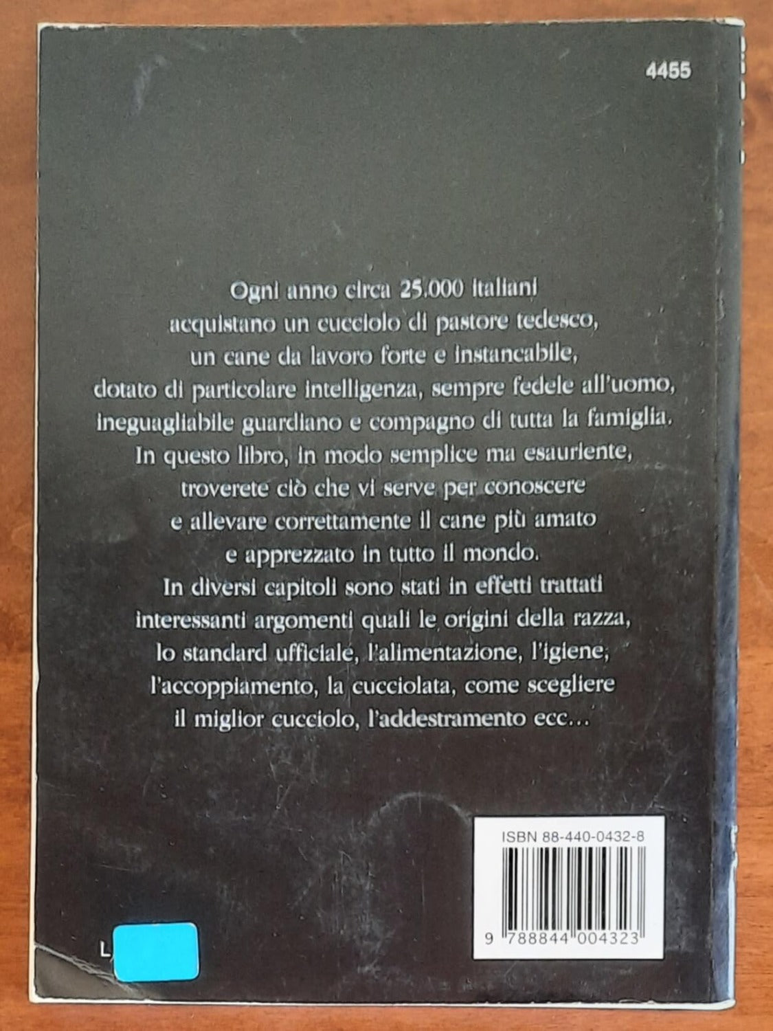 Caratteristiche, allevamento, cura e addestramento del pastore tedesco. - Libreria Biellese