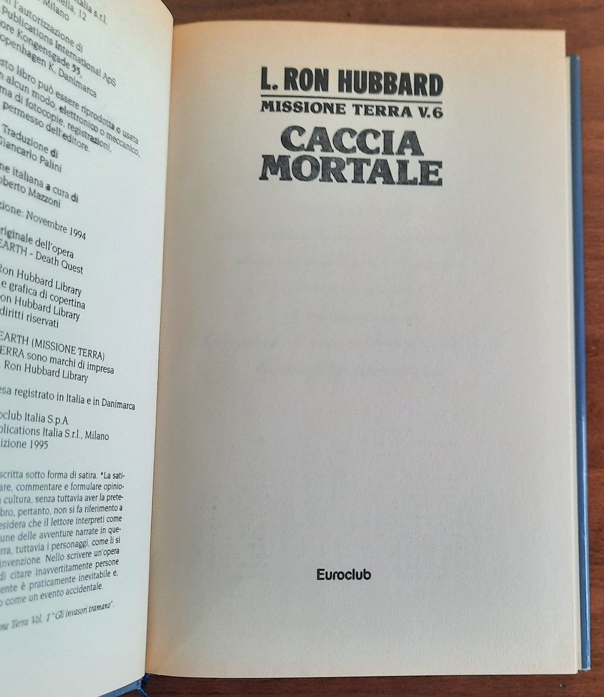 Caccia mortale - Euroclub - Libreria Biellese