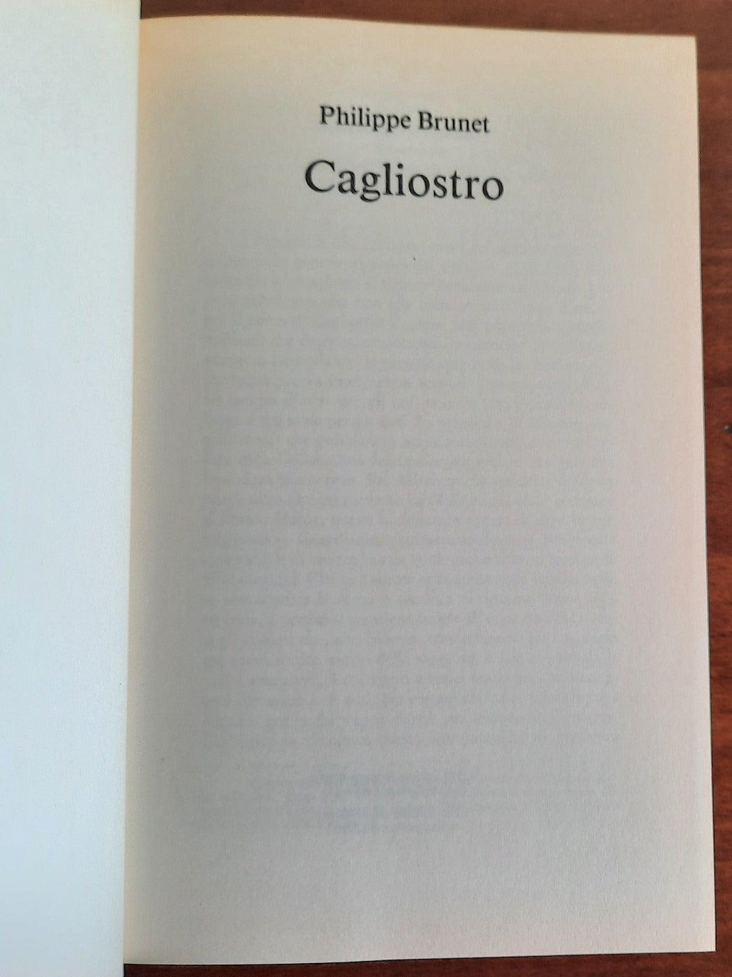Cagliostro - Club Degli Editori - Libreria Biellese