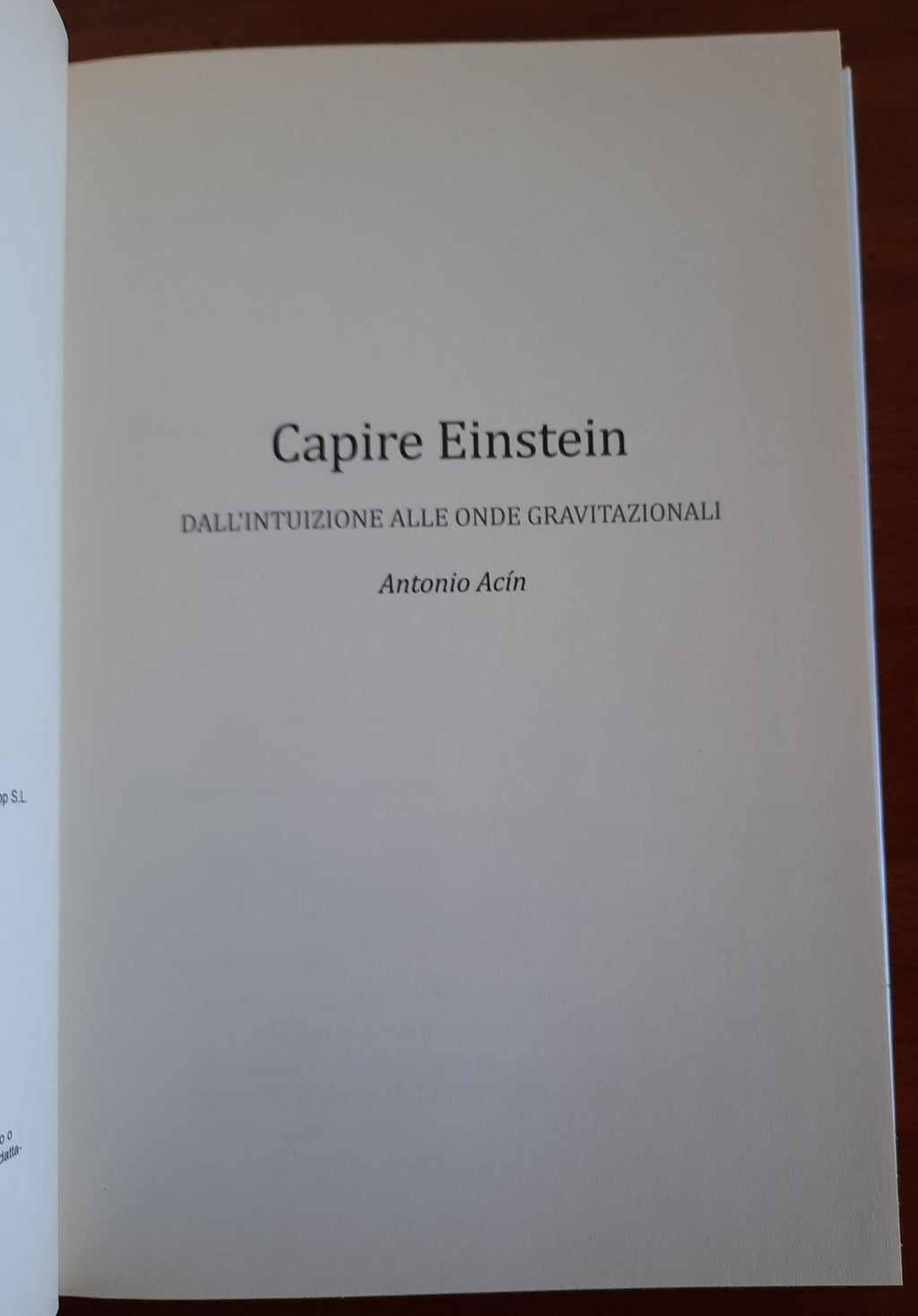 Capire Einstein. Dall’intuizione alle onde gravitazionali - Libreria Biellese