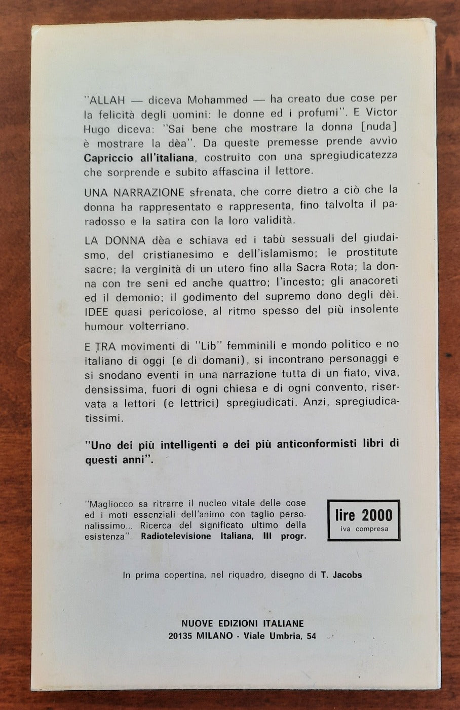 Capriccio all’italiana - Libreria Biellese