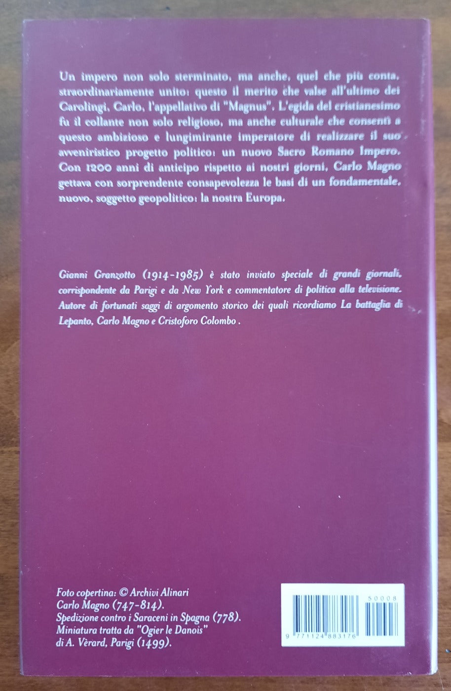 Carlo Magno - Il Giornale - Biblioteca Storica - Libreria Biellese