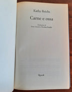 Carne e ossa - Rizzoli - Libreria Biellese