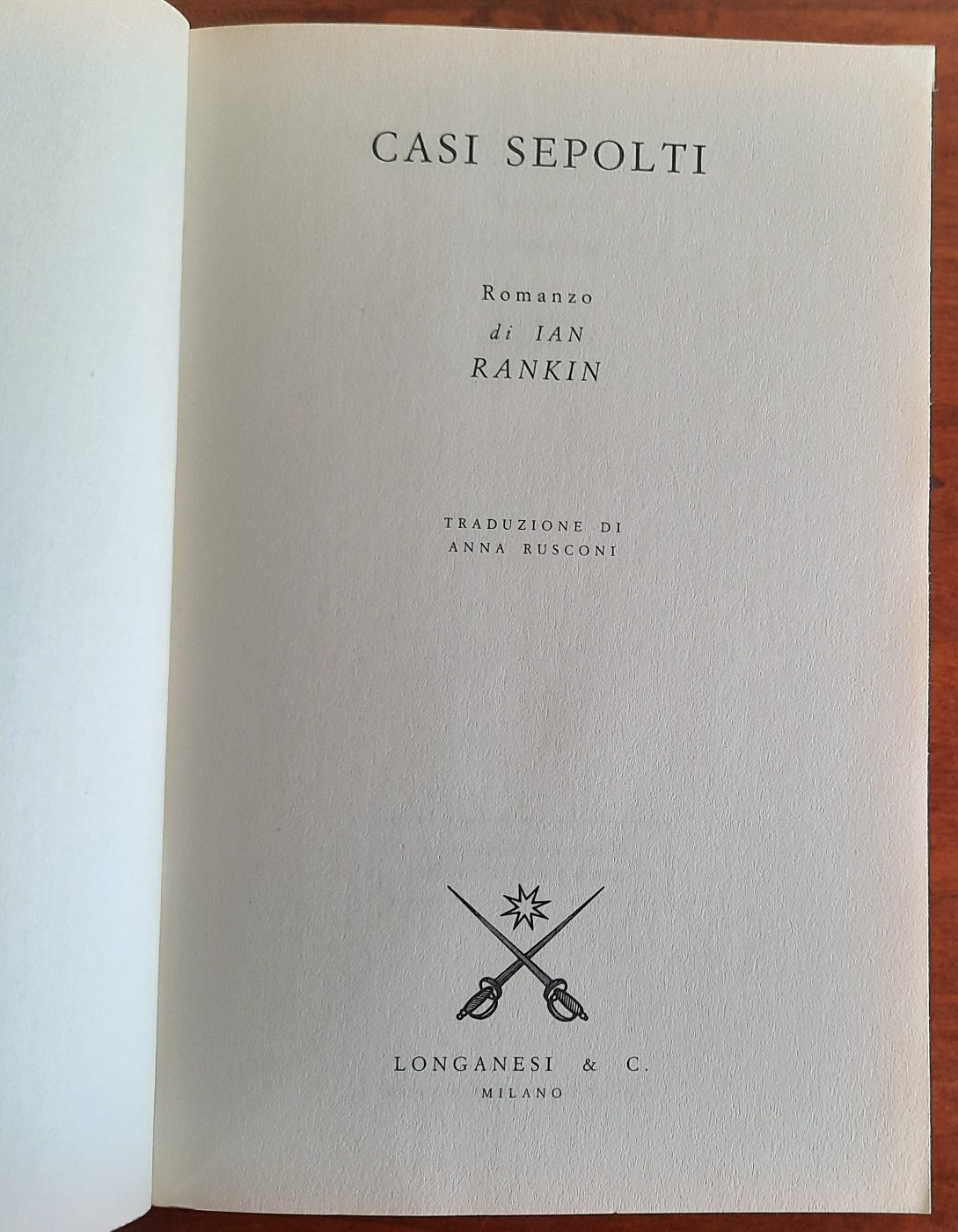 Casi sepolti - di Ian Rankin - Libreria Biellese